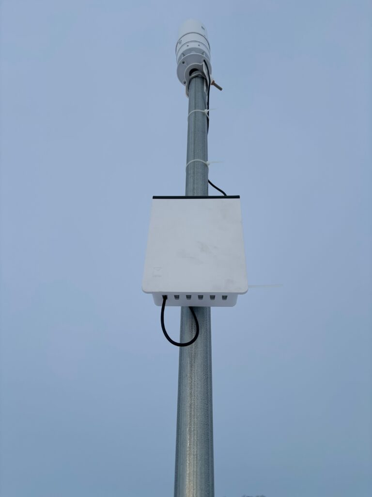 Weather Station on a Pole