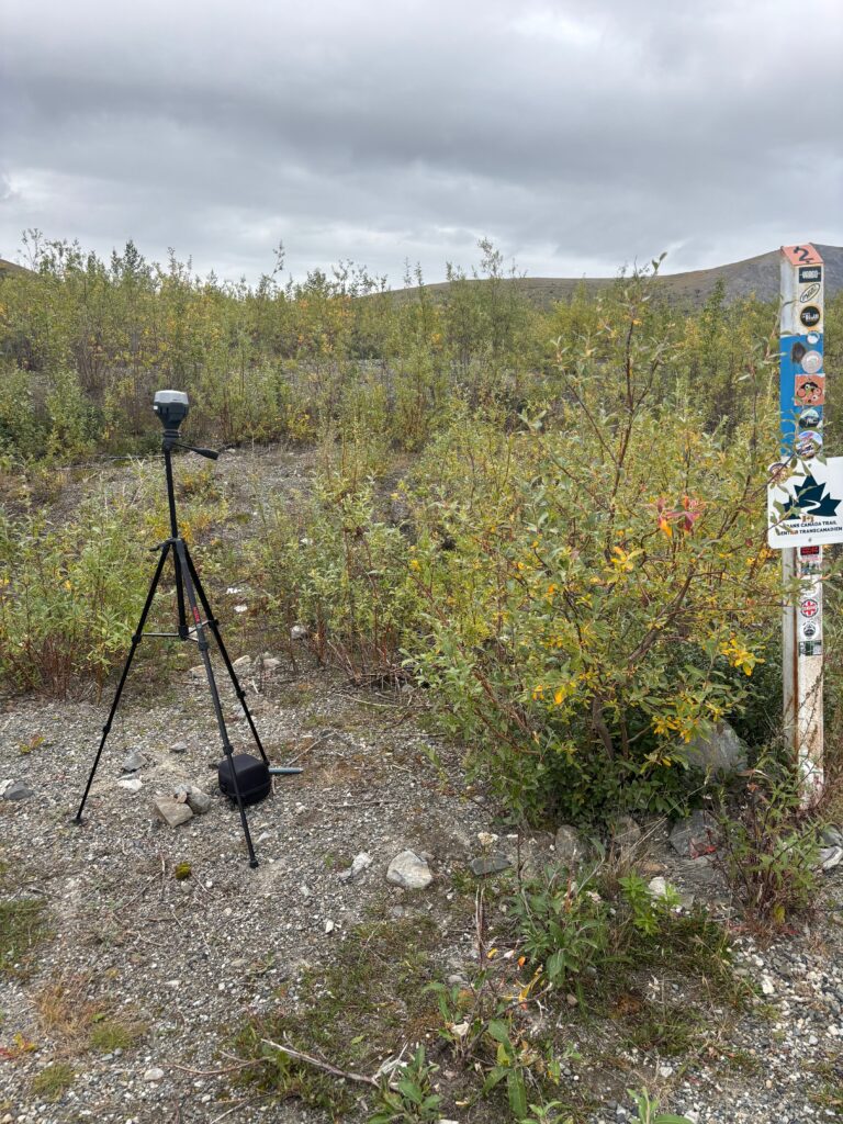 Survey in Yukon
